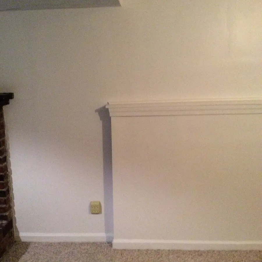 Basement wall repair and restoration in Hampton