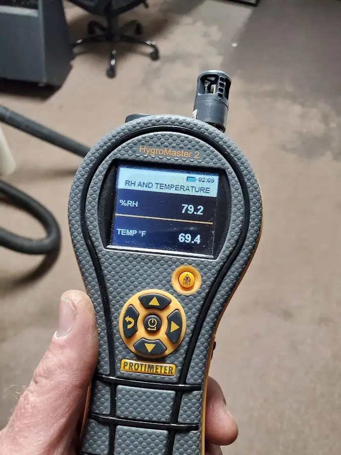 Moisture meter humidity assessment for Mold Remediation & Removal in Hampton